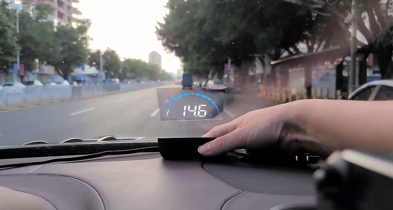 hud head up display m8 bmode everest přepínání režimů evtech_cz 